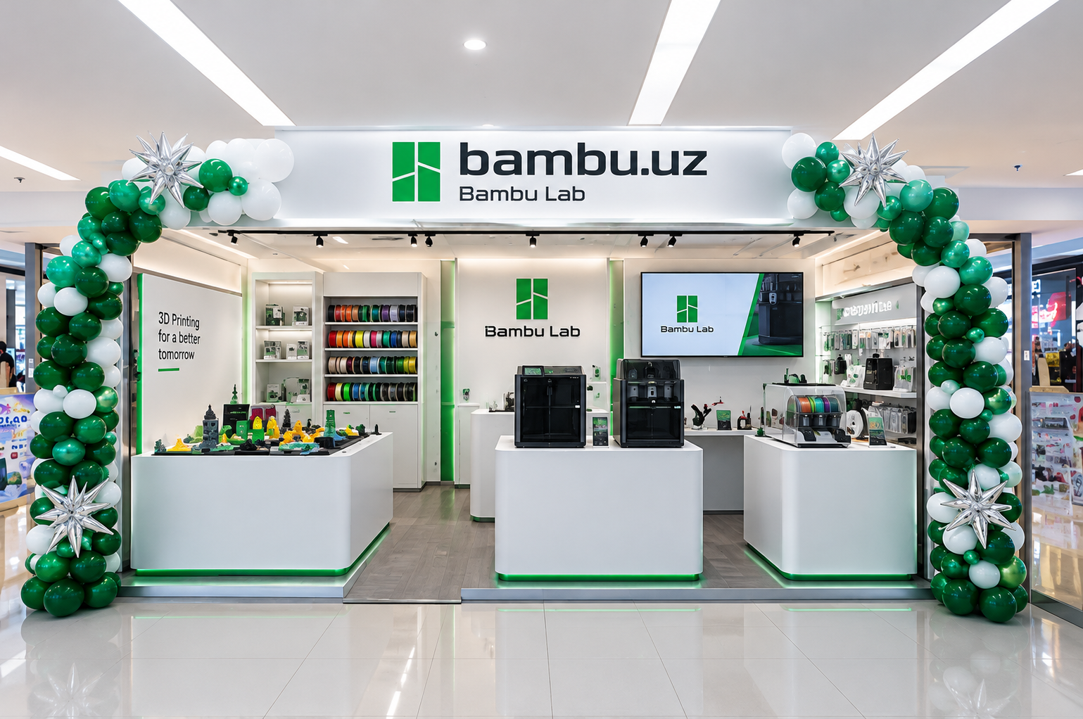 Bambu Lab  открывает официльный шоурум в Ташкенте